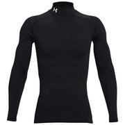 Under Armour ColdGear Compression Golf Mock Baselayer - Black