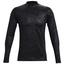 Under Armour ColdGear Infrared Long Sleeve Golf Mock Base Layer - Black - thumbnail image 1