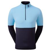 Footjoy Colour-Block-Midlayer-Golf-Sweater-blue