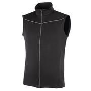 Galvin Green Davon INSULA Full Zip Golf Vest - Black/Sharkskin