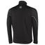 Galvin Green Daxton INSULA Half Zip Golf Sweater - Black/Granite/White - thumbnail image 2