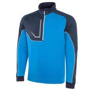 Galvin Green Daxton INSULA Half Zip Golf Sweater - Blue/Navy/White