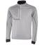 Galvin Green Daxton INSULA Half Zip Golf Sweater - Sharkskin/Black/White - thumbnail image 1