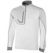 Next product: Galvin Green Daxton INSULA Half Zip Golf Sweater - White/Cool Grey/Sharkskin