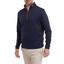 FootJoy Diamond Jacquard Chill-Out Golf Sweater - Navy - thumbnail image 3