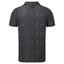 FootJoy Digital Camo FJ Lisle Print Golf Polo Shirt - Black - thumbnail image 2