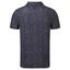 FootJoy Digital Camo FJ Lisle Print Golf Polo Shirt - Navy - thumbnail image 2