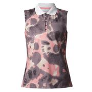 Rohnisch Direction Sleeveless Golf Polo Shirt - Rose Blur