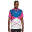 Nike Dri-Fit Vapor Argyle Print Golf Polo Shirt - Pink/Black - thumbnail image 1