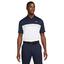 Nike Dri-Fit Victory CB Golf Polo Shirt - Obsidian/White/Grey - thumbnail image 1