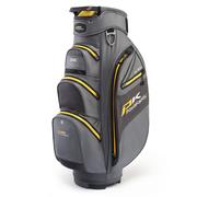PowaKaddy Dri-Tech Waterproof Golf Cart Bag - Gun Metal/Yellow