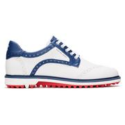 Duca Del Cosma Barasso Golf Shoes - White/Blue