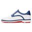 Duca Del Cosma Barasso Mens Golf Shoes - White/Blue - thumbnail image 2