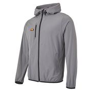 Ellesse Losali Hooded Full Zip Golf Jacket - Grey