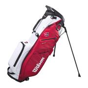 Wilson EXO Lite Golf Stand Bag - Staff Red
