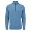 Ping Edwin Half Zip Golf Midlayer Sweater - Stone Blue - thumbnail image 1