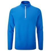 Ping Edwin Half Zip Golf Midlayer Sweater - French Blue