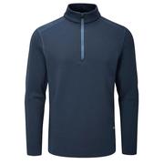 Ping Edwin Half Zip Golf Midlayer Sweater - Oxford Blue