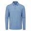 Ping Emmett Long Sleeve Golf Polo Shirt - Stone Blue - thumbnail image 1