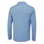 Ping Emmett Long Sleeve Golf Polo Shirt - Stone Blue - thumbnail image 2