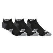 Puma Essential Low Cut Golf Socks - 3 Pair Pack - Black