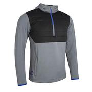 Sunderland Everest Showerproof Golf Hoodie - Gunmetal/Black/Electric Blue