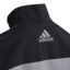 adidas Boys Provisional Waterproof Jacket - Black/Grey - thumbnail image 6