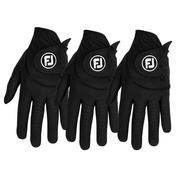 FootJoy 2024 WeatherSof Mens Black Golf Glove - Multi-Buy Offer