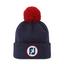 FootJoy FJ Solid Pom Pom Golf Beanie Hat - Navy - thumbnail image 1