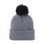 FootJoy FJ Solid Pom Pom Golf Beanie Hat - Grey - thumbnail image 2