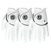FootJoy 2024 WeatherSof Mens White Golf Glove - Multi-Buy Offer