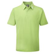 FootJoy Stretch Solid Pique Shirt - Lime