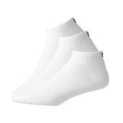 FootJoy ComfortSof Sport 3 Pair Sock Pack - White