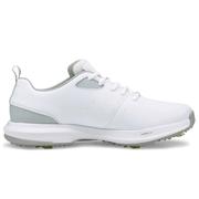 Puma FUSION FX Tech Golf Shoes - White/Silver/Grey