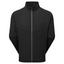 FootJoy Full-Zip Zephyr Golf Windshirt - Black - thumbnail image 1