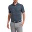 FootJoy Granite Print Lisle Golf Shirt - Navy - thumbnail image 3