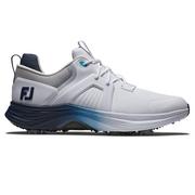 FootJoy Hyperflex Carbon Golf Shoes - White/Navy/Blue