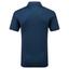 FootJoy Painted Floral Lisle Golf Polo - Navy - thumbnail image 2