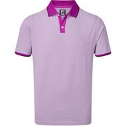 Next product: FootJoy Pique Mini Stripe Golf Polo Shirt - Purple