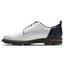 FootJoy Premiere Series Field LX Mens Golf Shoes - White/Brown/Navy - thumbnail image 2