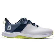FootJoy ProLite Mens Golf Shoes - White/Navy/Lime