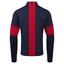 FootJoy Ribbed Chillout XP Golf Sweater - Navy/Red - thumbnail image 2