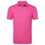 FootJoy Stretch Pique Solid Shirt - Hot Pink - thumbnail image 1