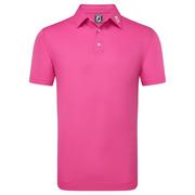 FootJoy Stretch Pique Solid Shirt - Hot Pink