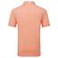 FootJoy Stretch Pique Solid Shirt - Papaya - thumbnail image 2