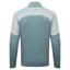 FootJoy ThermoSeries Jacquard Golf Midlayer - Grey/Green - thumbnail image 2