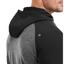 FootJoy ThermoSeries Pullover Golf Hoodie - Charcoal/Black - thumbnail image 5