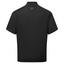 FootJoy Zephyr Short Sleeve Golf Windshirt - Black - thumbnail image 2