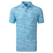 Next product: Footjoy Cloud Camo Lisle Golf Polo Shirt - True Blue