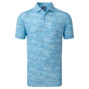 Footjoy-Cloud-Camo-Lisle-Golf-Polo-Shirt-true-blue-front